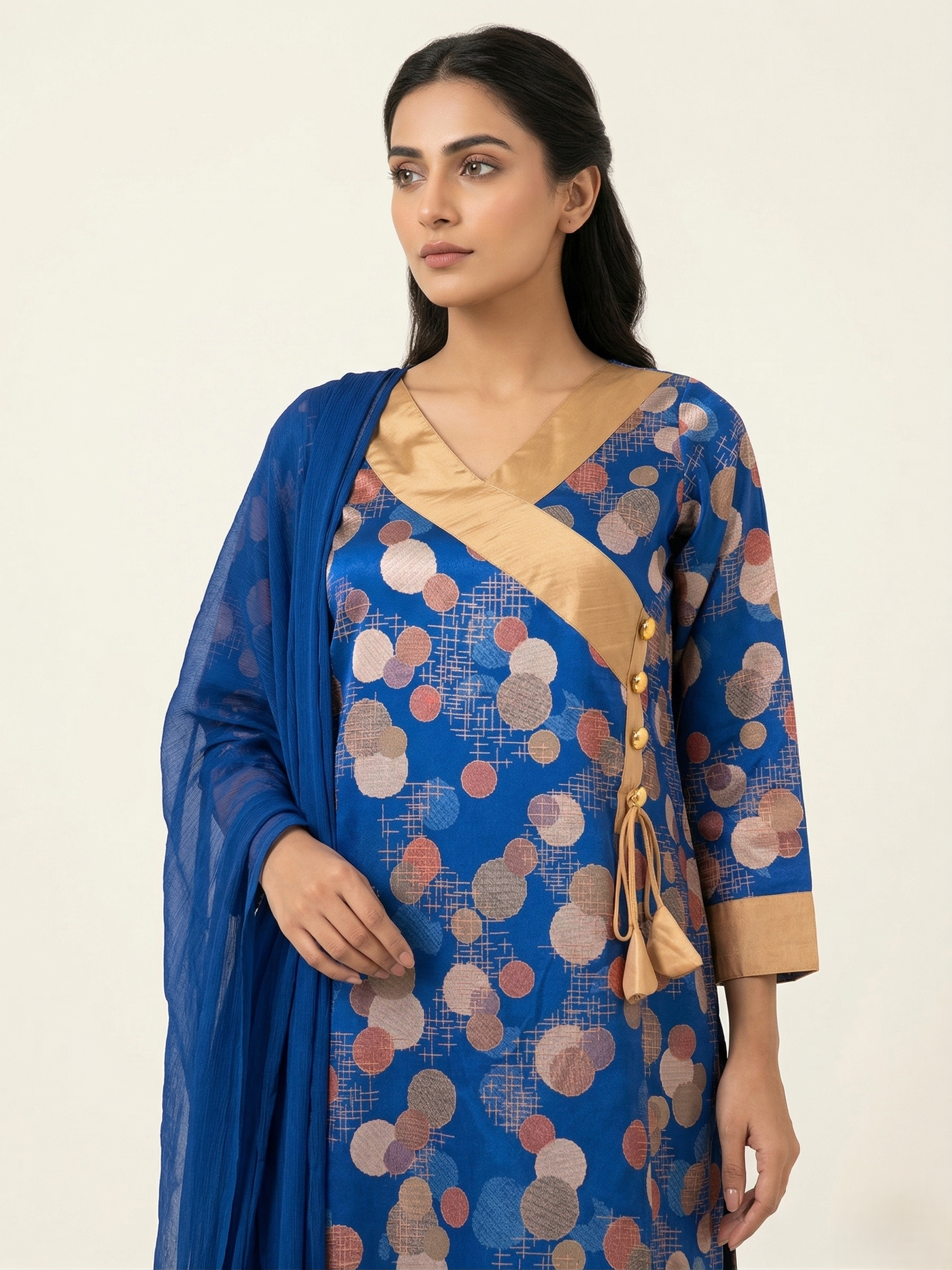 Striched Blue 3 piece by aamelora -2