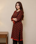 Polka Dots Kurti Set-00101
