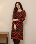 Polka Dots Kurti Set-00101